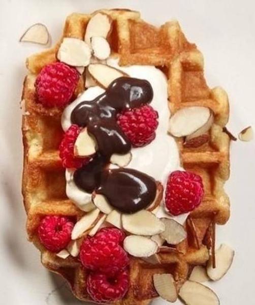 Waffle Cioco-Zmeură